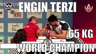 ENGIN TERZI  2018 World Armwrestling Champion [upl. by Neleb]