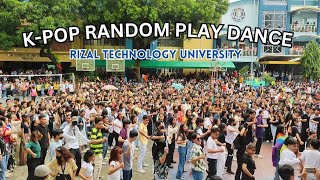 KPOP IN SCHOOL RANDOM PLAY DANCE 2023 UGAMES at RTU [upl. by Notyad]