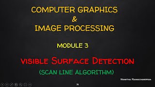 SCAN LINE ALGORITHM [upl. by Bautista655]