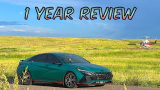 Did I Make a Mistake  One Year Ownership Review  Elantra N [upl. by Bolan64]