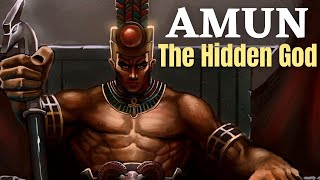 AmunRa Egyptian God Creator Of The World The Hidden one Amon Amen  Egyptian Mythology Explained [upl. by Rebecca138]