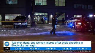 2 dead in triple shooting in Etobicoke [upl. by Hsu415]