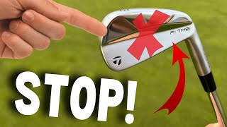 The WORLDS BEST Iron player CANT USE THESE GOLF CLUBS [upl. by Lehcar]