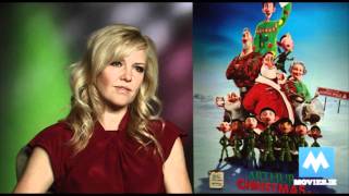 ARTHUR CHRISTMAS from Aardman  Interview with Ashley Jensen star of Ugly Betty Extras [upl. by Pentheas886]