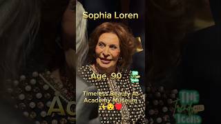 Sophia Loren Still Shinning at 90 antesedepois beforeandafter sophialoren hollywood [upl. by Macri]