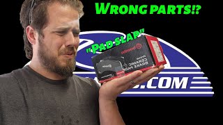 Brake pad change for dodge charger rockauto sent the wrong part [upl. by Halimeda]