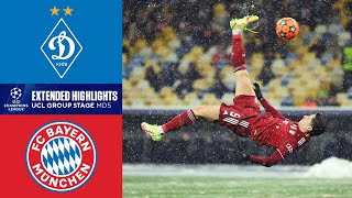 Dynamo Kyiv vs Bayern Munich Extended Highlights  Group Stage  MD5  CBS Sports Golazo [upl. by Oidgime]