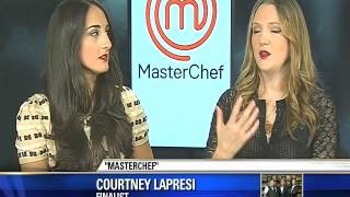 quotMasterchefquot finalists Elizabeth Cauvel amp Courtney Lapresi on FOX 7 [upl. by Airretnahs]