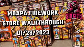 Moapa Fireworks Walkthrough 01282023 🎇 [upl. by Asta]