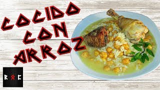 Cocido con arroz Spanish chickpea amp rice stew [upl. by Beesley341]