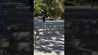 My first Ollie down a 4 stair [upl. by Baptlsta]