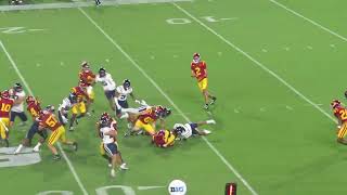 USC received the opening kickoff against Utah State [upl. by Power]