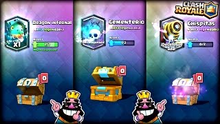 ¡¡20 LEGENDARIAS EN COFRES GRATIS DE CORONAS y GIGANTES  Cofres de suscriptores  Clash Royale [upl. by Schechter]