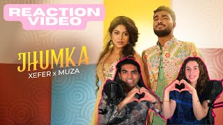 Foreigners React to Xefer x Muza  Jhumka Official Music Video [upl. by Lorens253]