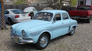 1964 Renault Dauphine Automatic  Walk Around [upl. by Aranat925]