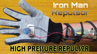 How to make Iron Man Repulsor 🔥 Real Repulsor Project [upl. by Eissirc]