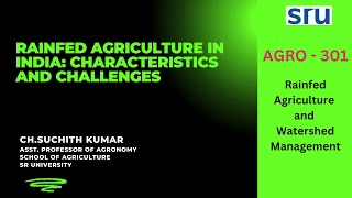 Prospects and Challenges of Rainfed Agriculture Indian Scenario [upl. by Recneps22]