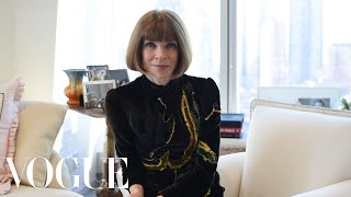 Anna Wintour on the Trends of New York Fashion Week  Vogue [upl. by Noemad]