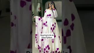 Fancy Georgette Printed Gown For Women Kurti for women viralvideo fashiontrends kurticollection [upl. by Rezzani]