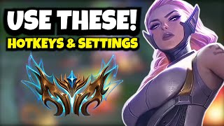 Become GOD With THESE Hotkeys amp Settings in League of Legends  Kayle 1v9 [upl. by Minoru]