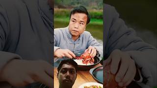 Trick me with a big lobster head TikTok Video Eating Spicy Food amp Funny Pranks Funny Mukbang short [upl. by Carbo71]