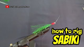 Fishing Knot  How to rig Sabiki  peng33 [upl. by Rosena]