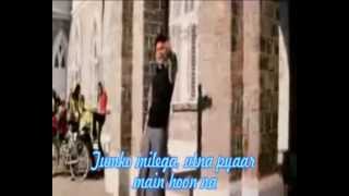 Kiska Hai Yeh Tumko Main Hoon Na  Karaoke With Lirick [upl. by Sybille]