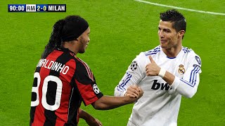 Ronaldinho will never forget Cristiano Ronaldos performance in this match [upl. by Lawrence]