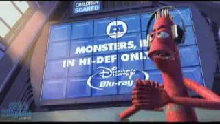 Monsters Inc BluRay DVD Promo [upl. by Amahs]