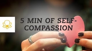 5 Minute SelfCompassion Break [upl. by Ainecey]