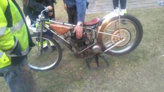 Ancient1948 JAP Speedway bike [upl. by Fabrin]