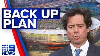 AFL boss greenlights interstate grand final venue  9 News Australia [upl. by Kcor]