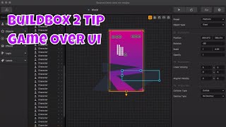 Buildbox 2 Tutorial Tips 006 Change Game Over UI Opacity Quick Cool Look [upl. by Ahtram]