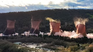 Ironbridge Power Station  Demolition Montage  Harworth Group [upl. by Kandy]