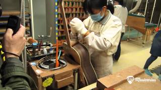 Fabrication Guitare Yamaha à Hangzhou Chine [upl. by Ranita]