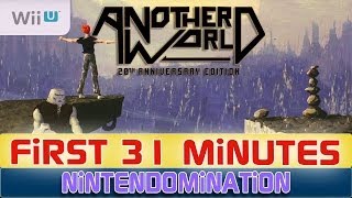 WiiU  Another World 20th Anniversary Edition  First 31 Minutes [upl. by Htelimay]