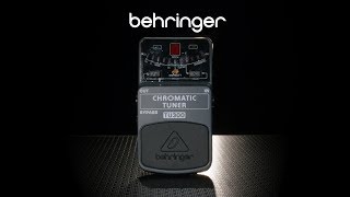 Behringer TU300 Chromatic Tuner  Gear4music demo [upl. by Aihtennek]