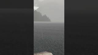 Have you EVER seen RAIN LIKE THIS boating heavyrain rain fishing fyp [upl. by Jeritah262]