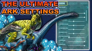 Ark Single Player Settings Easy  The Ultimate Settings for TAMINGEXPHARVESTINGBREDDING amp More [upl. by Bolan]