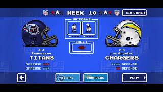 Retro bowl 25 episode 7 Chargers vs Browns [upl. by Yaker]