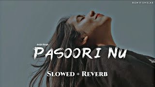 Pasoori Nu  Slowed  Reverb  Arijit Singh Tulsi Kumar [upl. by Alexina]