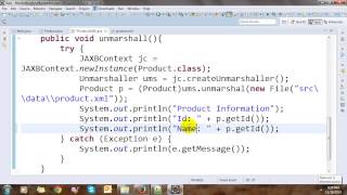 Marshalling and UnMarshalling Object and List Object with Java XML [upl. by Eerrahs]