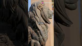 The two lion statues on Qasr alNil Bridge in Egypt what is happening”🙀🤯 [upl. by Onairotciv]