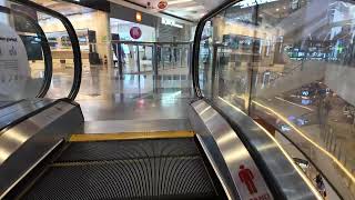 Philippines Metro Manila SM North EDSA 2X escalator  going up [upl. by Aihpledalihp362]