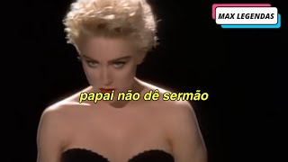 Madonna  Papa Dont Preach Tradução Legendado [upl. by Anstice194]