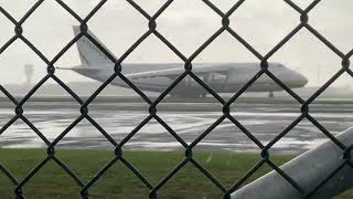 Antonov 124 landing at Cairns Airport YBCSCNS [upl. by Annavaj]