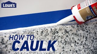 How To Caulk with a Caulking Gun [upl. by Akiemehs]