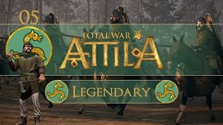 Lets Play Total War Attila Legendary  Franks  Ep05  Taking Alabu [upl. by Asaph]