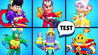 PROVIAMO TUTTE le NUOVE SKIN SPECIALI  Brawl Stars [upl. by Sashenka999]