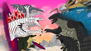 Voidzilla vs Legendary Godzilla Mothra Godzilla junior PART 1  PANDY Animation 73 [upl. by Ednihek519]